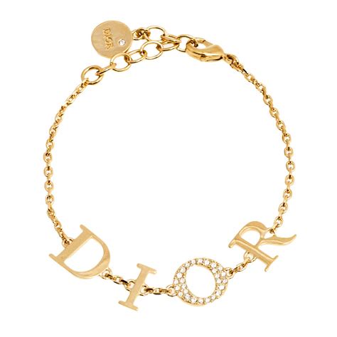 dior breitess kettenarmband gold|dior bracelets for women uk.